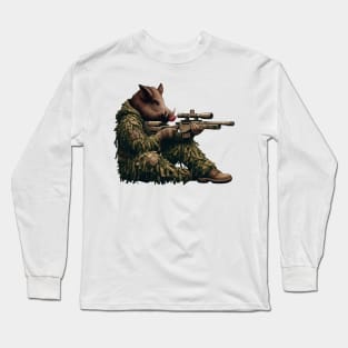 Sniper Wild Boar Long Sleeve T-Shirt